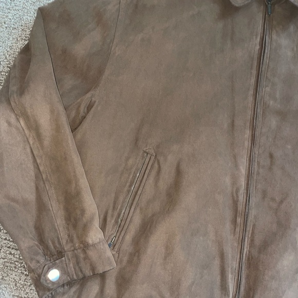Gary Player Suede Full Zip Jacket - Picture 2 of 4